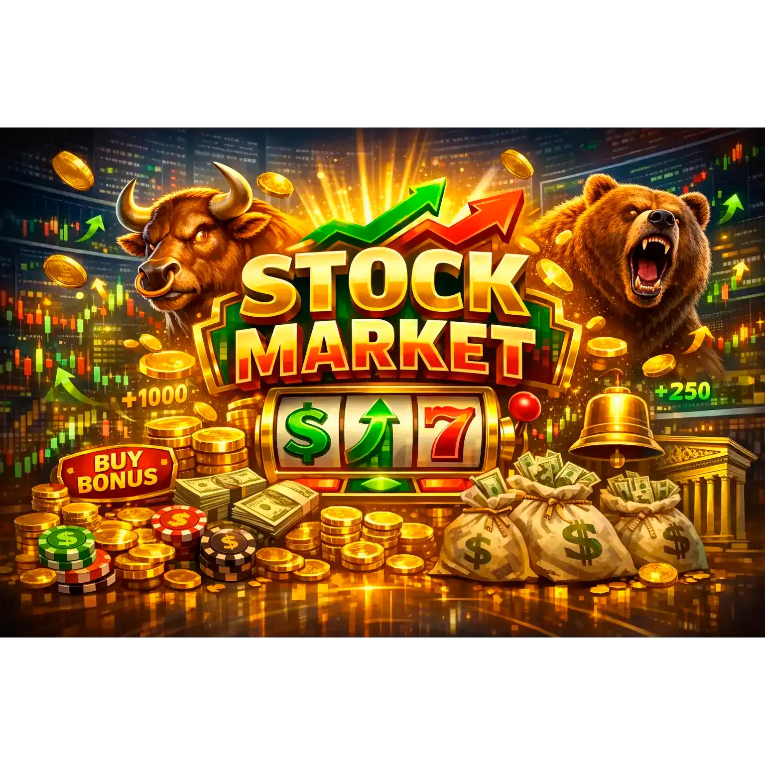 Stock Market demo Overlay EN set2